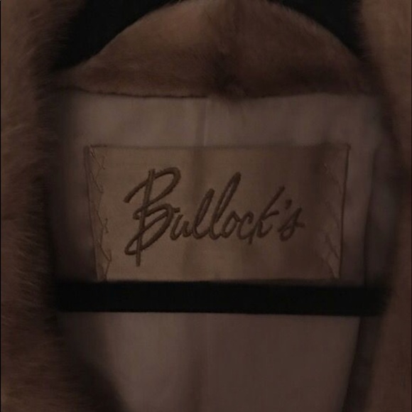Bullocks fur coat real fur and leather - Picture 1 of 6